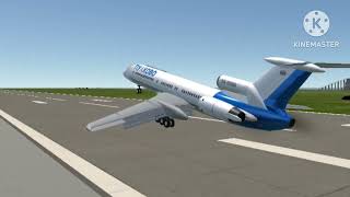 Pulkovo Aviation Enterprises Flight 612 Crash Animation [upl. by Underwood]