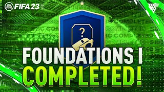 Foundations 1 SBC Completed  Tips amp Cheap Method  Fifa 23 [upl. by Bronnie]