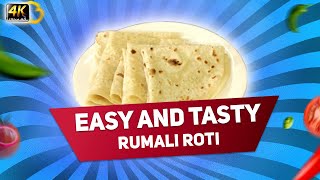 തൂവാല പോലുള്ള റുമാലി റൊട്ടി  Simple Trick  Tasty and Easy Rumali Roti Sheenas recipes [upl. by Ennovad501]