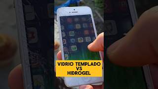 HIDROGEL VS VIDRIO TEMPLADO ¿Cual es la MEJOR PROTECCIÓN para tu Móvil [upl. by Noet805]