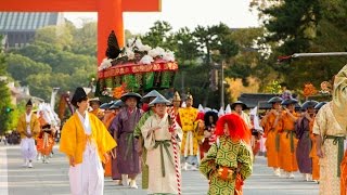 Muromachi Period Jidai Matsuri 2015 Kyoto [upl. by Netsriik553]