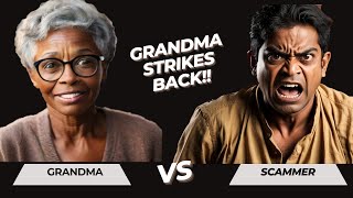 Scammers Reaction When Grandma Does Not Comply [upl. by Aile]