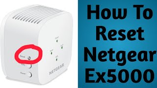 How to reset Netgear Extender Ex5000  Reset Any Netgear Wifi Extender This Way  Devicessetup [upl. by Meek]