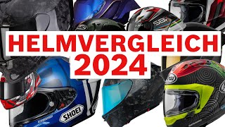 Motorradhelme 2024 Übersicht  PreisLeistung [upl. by Swithbert728]