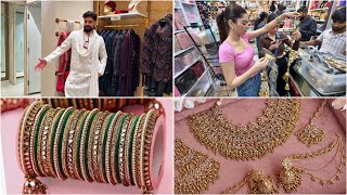 JAAGO Night ki Special Shopping😍  Outfits Jewellery Paranda Bangles  Shilpa Chaudhary [upl. by Aihsot]