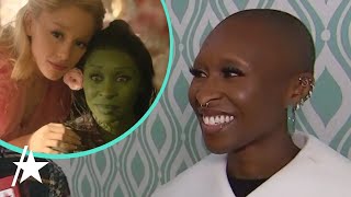 Cynthia Erivo Details Her amp Ariana Grandes Wicked Bond EXCLUSIVE [upl. by Arratoon]