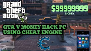 GTA 5 Cheat Engine hack PCUnlimited money amp more Latest [upl. by Kola]