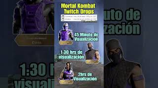 FINALIZADOMortal Kombat  Skins GRATIS  Twitch Drops  Septiembre amp Octubre  2024 [upl. by Ayahc]