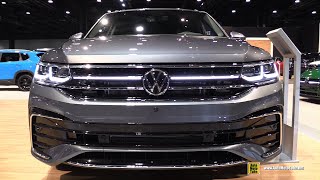 Performance amp Elegance  2022 Volkswagen Tiguan RLine  Exterior Interior Walkaround [upl. by Ennylcaj336]