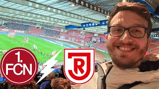 IRRES SPEKTAKEL im FLUTLICHTSPIEL  11 Tore 😱💥  1 FC Nürnberg vs SSV Jahn Regensburg Stadionvlog [upl. by Alarise]