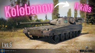 Udes 03 3 Kolobanov amp 11 kills insane 1 vs 5 [upl. by Ainat]