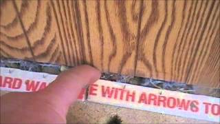 HOW TO INSTALL CARPET TACKSTRIP [upl. by Walter810]