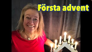 Första advent  Fira jul i Sverige  Svenska högtider  Lär dig svenska [upl. by Alra]