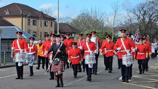 Shieldhill Young Defenders flute band  David Law memorial Coatbridge 23rdmarch 2024 [upl. by Epperson]