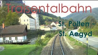 Führerstandsmitfahrt Traisentalbahn St Pölten  St Aegyd HD  Cab Ride  ÖBB 2143 [upl. by Etom176]