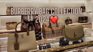 LUXURY COLLECTION 2024‼️BURBERRY BAGS  BACKPACK  SHOES  CLOTHES AND MORE SHOPWITHME [upl. by Levins]