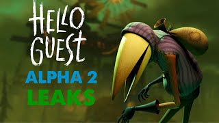 Hello Guest alpha 2 ALL LEAKS IN ONE VIDEO [upl. by Arev]