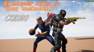 The Homelander likes to play basketball COD20Call of duty 2023 Unreal Engine 5 [upl. by Eissen]