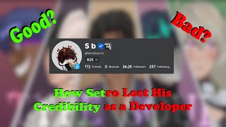 How Setro Lost His Credibility as a Developer The Type Soul Controversies [upl. by Alleris]