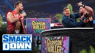 Kevin Owens and LA Knight take over “The Grayson Waller Effect” SmackDown highlights Nov 24 2023 [upl. by Nodyroc]