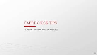 SABRE Red 360 Booking process [upl. by Giesecke]