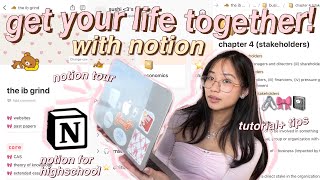 💌 the ULTIMATE academic weapon how to use NOTION for school easy  notion tour tutorial  tips [upl. by Tirma421]