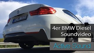 Active Sound von insidePerformance am 4er BMW Soundvideo 435xd Diesel [upl. by Hannon115]