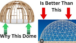 Why Ribbed Domes Are Better Than GeoDesic Domes For Hempcrete [upl. by Gram]