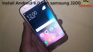 install Android 601 Marshmallow on samsung J2 J200FGGU [upl. by Demetris]