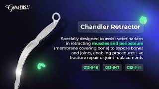 Chandler Retractor  Hand Held Retractors  Orthopedic Instruments [upl. by Yrennalf]