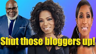 Oprah Winfrey amp TD Jakes trying to shut down bloggers  P Diddy next  Dr Jackie being targted [upl. by Gnep]