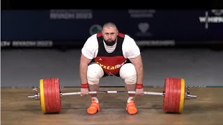 Mens 109 CampJ  World Weightlifting Championships 2023 [upl. by Eerdua]