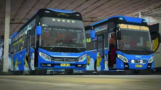 BUSSID  Share Skin Nhà xe Tân Quang Dũng Pikachu Thaco 2022 Fake [upl. by Lebna]