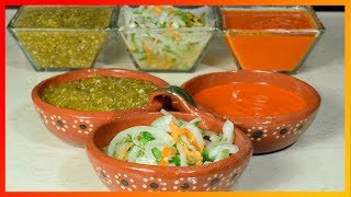 Tradicionales Salsas Mexicanas Deliciosas [upl. by Atiuqihc]