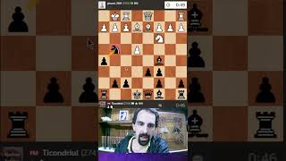 APERTURA ESCOCESA 💣 COMO ATACAR CON NEGRAS EXPLICADO en PARTIDA BULLET❗ 💥 ajedrez chess [upl. by Cerf]