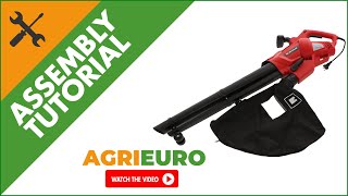 Einhell GCEL 3024 E Leaf Blower Garden Vacuum  3000 W power  Assembly tutorial [upl. by Ohnuj]