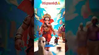 गणेश जी की आरती🙏Ganesh ji ka bhajan🌺bhajan of ganesh jishorts ganeshchaturthi🙏ganeshaarti [upl. by Nilrak]