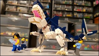 LEGO Sharkosaurus MOC [upl. by Bartholomeus]