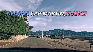 Driving in Menton France to Pointe Du Cap Martin [upl. by Ibloc66]