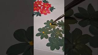 Flower art 🌸satisfying art painting shorts [upl. by Dov]