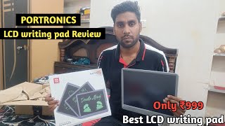 PORTRONICS RUFFPAD  Unboxing and First Impression  LCD writing pad review  Best LCD writing pad [upl. by Rhee]