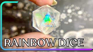 Making Prismatic Rainbow Dice [upl. by Arimaj]