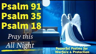 Psalm 91 Psalm 35 Psalm 18  Powerful Psalms for warfare amp Protection nightprayer psalm nsppd [upl. by Celtic]