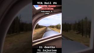 Hinton train collision train viarail traincrash kerosene [upl. by Loma]