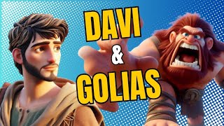 Davi e Golias A Incrível História de Coragem e Fé [upl. by Yaluz]