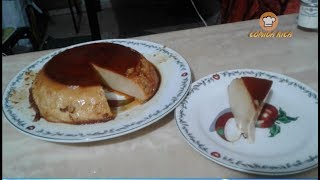 Flan Casero Fácil con Leche Condensada en Olla a Presión  Quesillo [upl. by Enieledam]