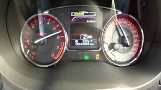 2014 Subaru WRX Lineartronic sedan acceleration full auto  CVT [upl. by Petigny]