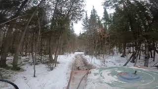 2022 Maine Winter Rover Romp Triple Bypass Trail [upl. by Valora177]