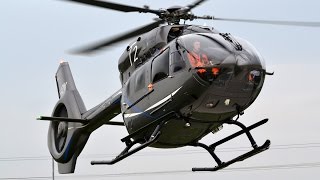 Airbus Helicopters Ec145 T2 promotion flight in Hungary Budaörs [upl. by Annaor]