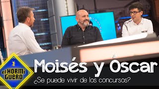 Óscar y Moisés responden si se puede vivir de los concursos como Pasapalabra  El Hormiguero [upl. by Nyvrem]